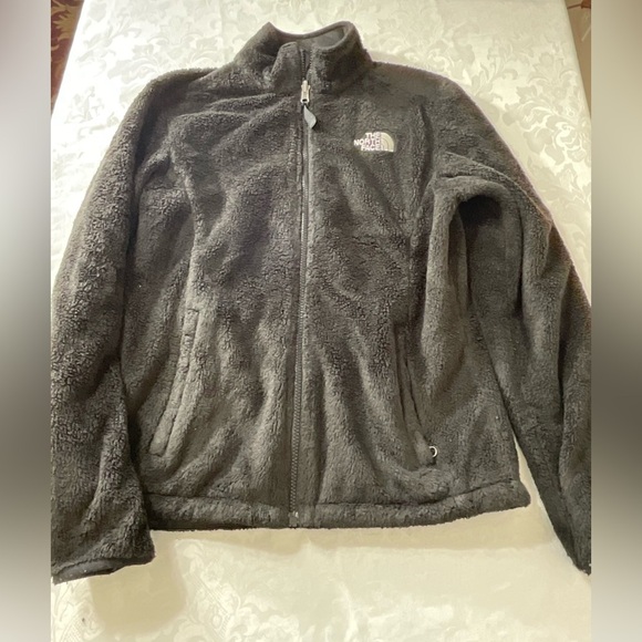 The North Face Women's Black Sherpa Fleece Jacket Size Small Warm Full Zip - Picture 1 of 8